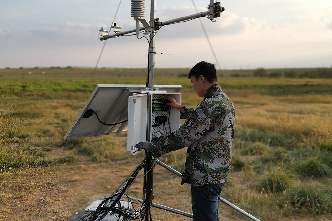 中国农业科学院草原研究所 自动气象站+CR1000